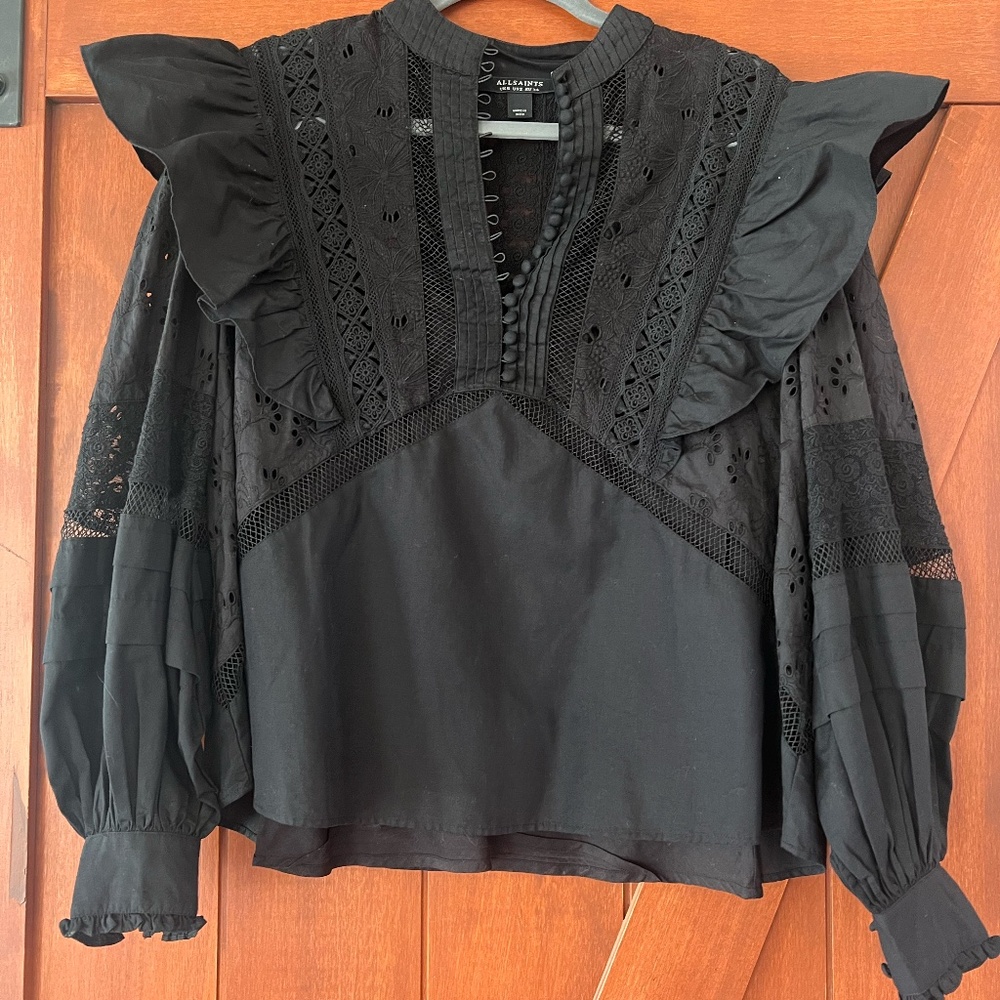 ALL SAIINTS decorative blouse
